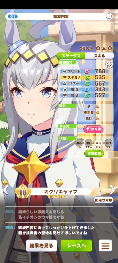 凱旋門　クラシック期　オグリキャップ2