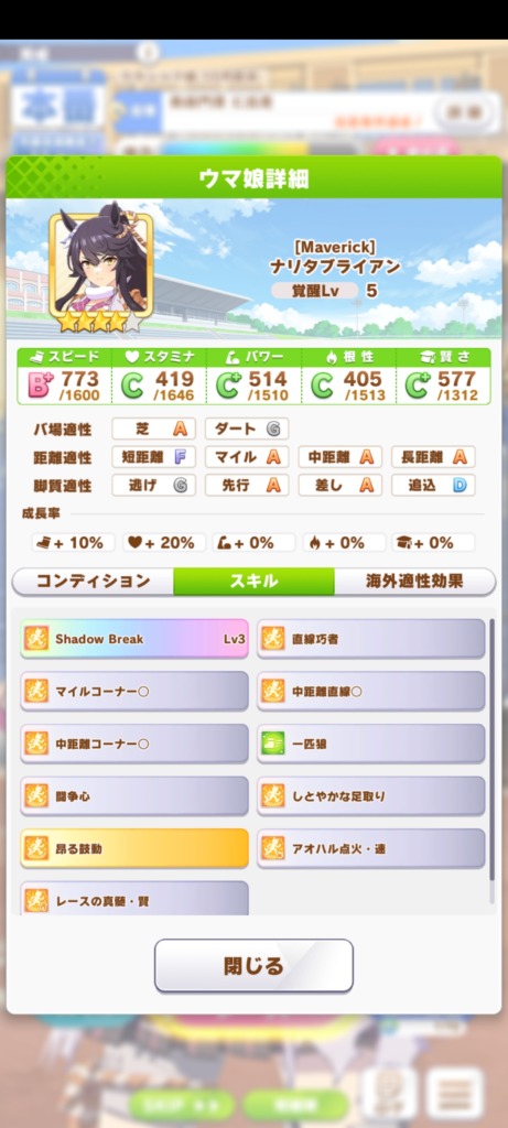 凱旋門　クラシック期　ナリタブライアン